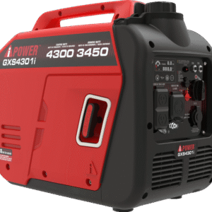 A-iPower GXS4301i 3450W/4300W Generator Gas Low THD Inverter CO Alert New